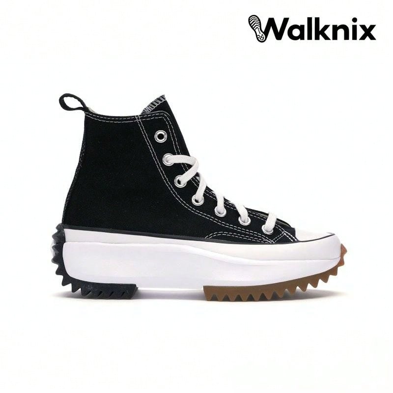 Converse Run Star Hi 'Black' White Gum Sneakers Men 166800C - 彩色 - 查看 1