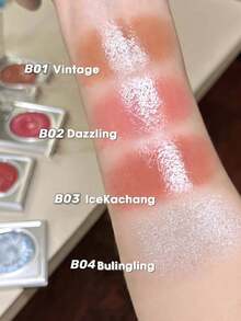 GIRLCULT Emotion 多用途啫喱 B04 Bulingling，蕴含冰爽卡拉胶滋养保湿成分，护肤配方，丝滑柔润，多用途面霜，适用于面部、唇部和眼部，打造自然透亮妆容，迷你旅行装，礼盒装，3克/0.11盎司 - B04 Bulingling - 查看 3