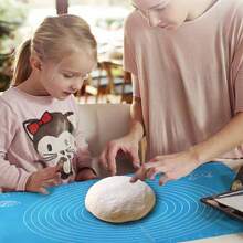 - Estante de secado de pasta de cocina plegable con alfombrilla de silicona extragrande, soporte de secado de espaguetis, soporte de fideos, 10 asas de barra estante de secado+ - inicial - Ver 5