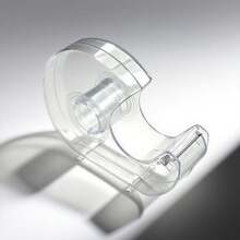 1个高品质透明蜗牛形胶带座 + 1卷透明胶带，办公用品胶带可爱文具套装，胶带座自带粘性，适用于办公室、工艺品、艺术家、剪贴簿、学校和礼品包装 - 透明 - 查看 4