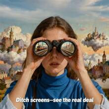 LANDVIEW Professional Binoculars With Carrying Case, Suitable For Travel, Hunting, Fishing, Large Objective Lens