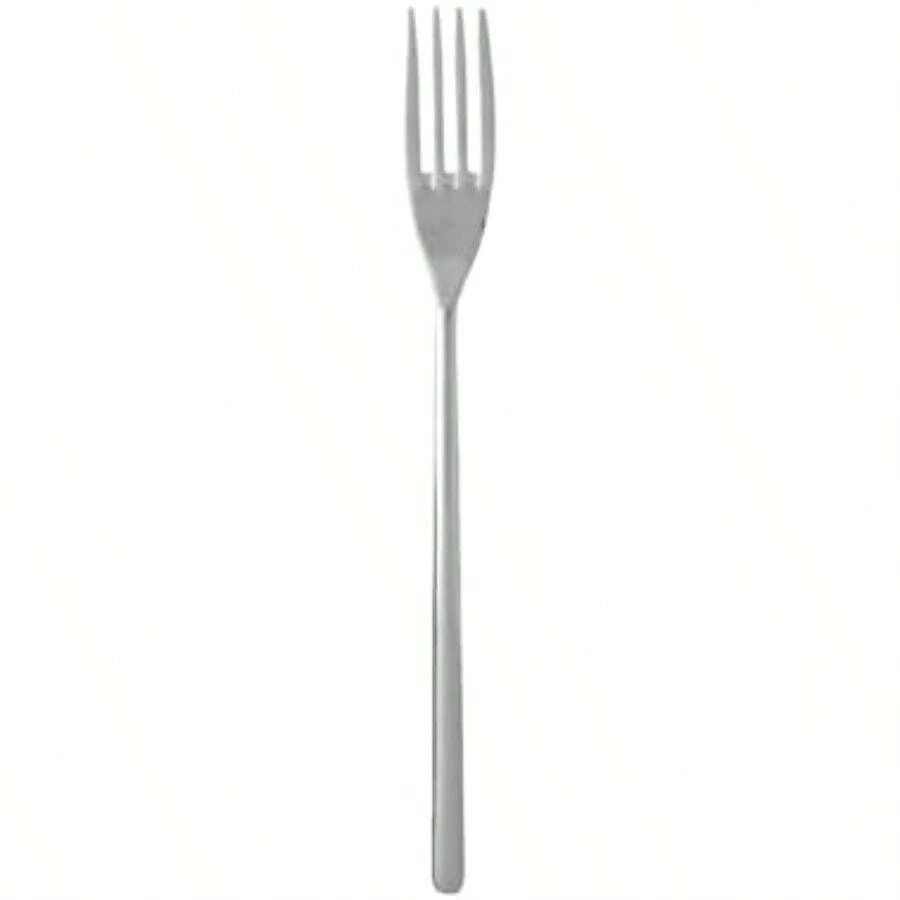 FORTESSA 18/10 cubiertos de acero inoxidable, 5 piezas con cuchillo de mesa, tenedores y cucharas (servicio para 1), apto para lavaplatos, pulido(Libélula Tenedor de mesa) - Multicolor - Ver 1