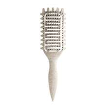 Curl Defining Brush,2024 Curly Hair Brush,Vented Hair Brush For Detangling, Shaping And Defining Curls For Women And Men Less Pulling (Beige) - ColorD - 查看 1