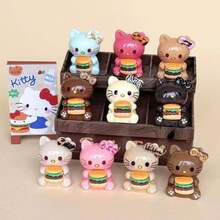 Sanrio 三丽鸥Hello Kitty趣味老硬币造型摆件，隐藏版，家居装饰，趣味设计，惊喜收藏，收藏雕像，趣味设计，圣诞装饰，家居装饰配件，返校小礼物，适合节日派对礼物、生日礼物和各种节日惊喜卡通玩具小礼物