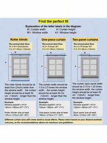 1 pieza Cortina de cocina moderna, lujosa y elegante para ventana pequeña, cortina de encaje de media altura - Gris - Ver 3