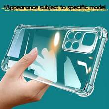1 Transparent Air Cushion Phone Case, Resistant To Oil Stains And Scratches, Easy To Clean, Friendly To The Outside World, Compatible With Samsung Galaxy A56 5G/Galaxy A55/Galaxy A52s 5G/Galaxy A41/Galaxy A13 5G/Galaxy A10/Galaxy A06 4G/Galaxy A05/Galaxy M53 5G/ Galaxy M35/Galaxy A02/M02/Galaxy M32 5GGalaxy - Clear - View 5