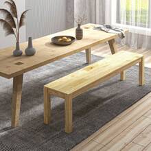 Table Benches - Camel - View 2