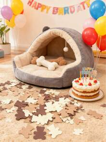 1包（100片）可爱的熊形和心形桌面装饰彩纸，精致的镂空设计，为任何庆祝活动增添一抹亮色。非常适合复活节派对、迎婴派对、性别揭晓派对、熊主题生日派对、儿童生日派对、节日派对、情人节派对和新娘送礼会。其不粘且易于撒播的设计，让节日装饰轻松便捷，清理起来也毫不费力。 - 彩色 - 查看 3