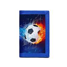 Multifunctional Tri-Fold Wallet, Durable Fabric Wallet, Can Hold Credit Cards, ID And Cash, Cute & Fashionable, With Coin Pouch And ID Window, Printed With Game Patterns, Suitable For Boys - Tri-fold Wallet - View 8