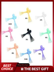 1pc Home Use Air Cushion Massage Comb Cleaning Brush, Cleaning Comb Cleaning Claw Cleaning Tool Comb Brush Detangling Hair Brush, Suitable For Kitchen, Bathroom, Home - Multicolor - View 8