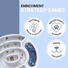 Mini Mover Dog Enrichment Toy Advanced Level 3 Dog Puzzle Interactive Treat Game - Mini Mover+Level 1 - View 2