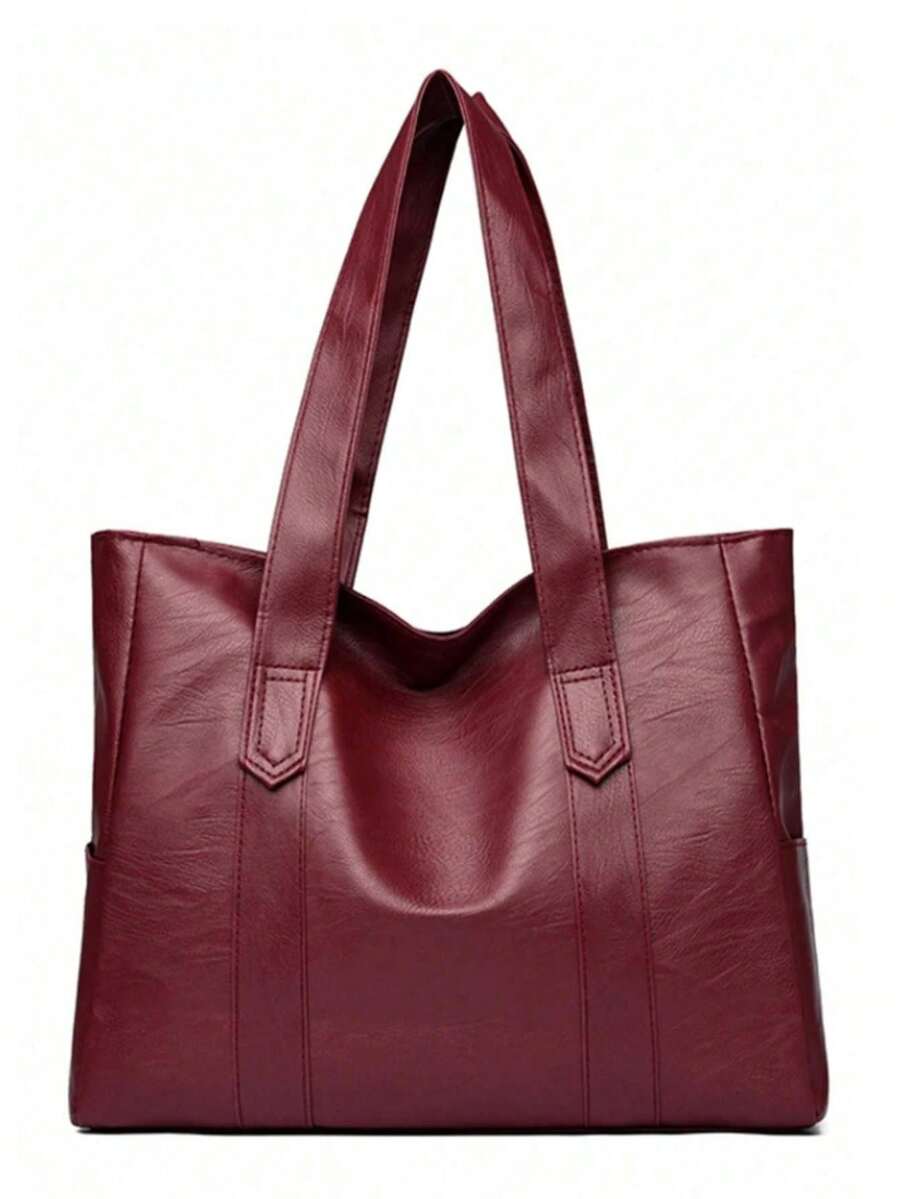 Simple Fashion Women Tote Bag, Large Capacity Shoulder Handbag, Versatile OfficeCasual Crossbody Bag, New Arrival Tote Bags For Woman - Multicolor - View 1