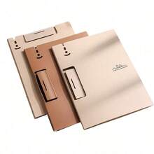 1pc Simple And Creative A4 Board Clips, Highly Stylish Student/Secretary Clips, Writing Board Pad, Simple And Multifunctional Office Folders, Study Folders For Back-To-School Season. Convenient And Practical - Single Piece - View 6