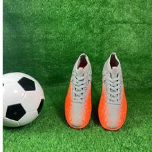 Professional Mid-Top Soccer Cleats, AG Stud Sole, Suitable For Indoor & Outdoor Matches And Training, Lightweight And Durable Anti-Slip Turf Boots