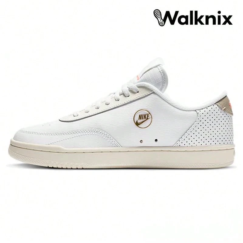 Nike Court Vintage Premium White Sail Stone Atomic Pink (Women's) Sneakers Women DA0984-100 - 彩色 - 查看 1