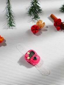Rhinestone Flower Electronic Finger Tally Counter, Digital Display, Manual Click Counter, Handheld Counting Counter For Knitting, Golf, Fishing, School Sports Events, Ramadan Gift - Multicolor - View 11