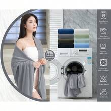 Bathroom Towel Set| Ultra Soft Microfiber Towel Set For Bathroom Hotel,Highly Absorbent Quick Dry Bath Towel Collections