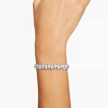Swarovski Matrix Tennis Bracelet 5598350 - White 5598350 - View 2