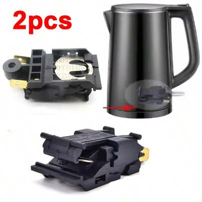 2 st automatisk avstängningsbrytare, snabbkokande vattenkokare med temperaturkontrollhandtag