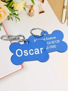 Placas de identificación personalizadas grabadas para mascotas, etiquetas de mascotas personalizadas, colgantes con nombre de collar de mascota personalizado, etiquetas de nombre lindas para gatos y perros, colgantes de etiqueta de perro personalizado, colgantes de identificación de mascota personalizada para gato y perro, colgantes de etiqueta de collar de mascota personalizado, ornamental, grabado, de acero inoxidable, elegante, de moda, colorido, vintage, lindo, contratado, lindo, único, personalizado, para aniversarios, para cumpleaños, vibraciones de vacaciones, decoración de otoño, diseño de mascotas juguetones, joyería de mascotas estética - Multicolor - Ver 29