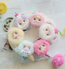 Miniso Bolsa de regalo con figura de peluche 100% Nommi Sweetness en caja ciega - Una sola caja - Ver 5