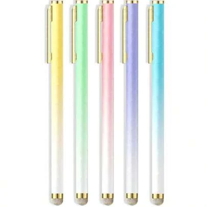 (1 Pc/5-Pcs) Capacitive Stylus, High-Sensitivity And High-Precision Capacitive Touch Pen, Compatible With Tablets, Smartphones, And All General Touchscreen Devices Gifts For Mother, Family, Friends, Kids, Birthday, Holiday
