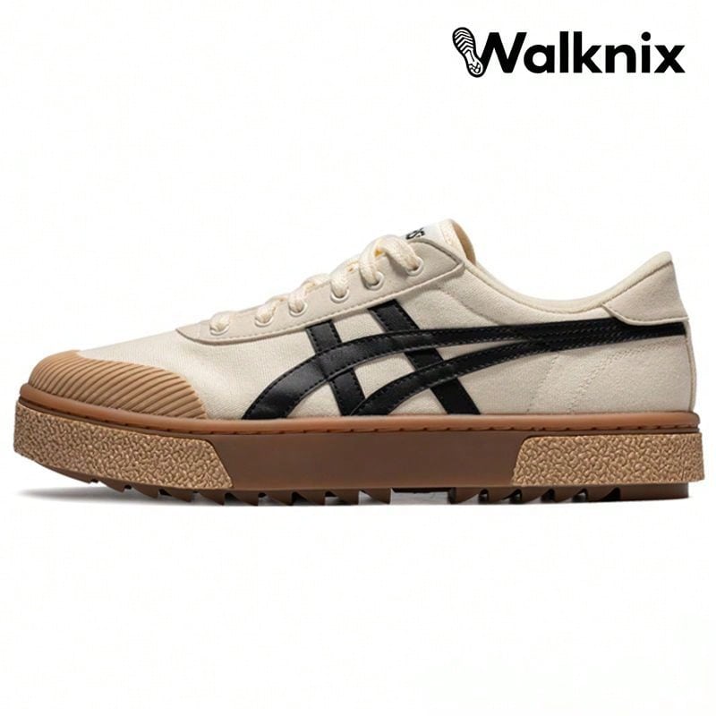 Asics Court Trail ' Grey Black' Cream Sneakers Men 1203A146-021 - 彩色 - 查看 1