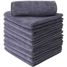 5/10 Packs Of Luxurious Soft Touch Quick-Dry Microfiber Face Cloths - Hypoallergenic, Preservative-Free, Reusable Makeup Remover Cloths For All Skin Types - Wine Red, Gentle And Effective Facial Washing Experience - Multicolor - View 12