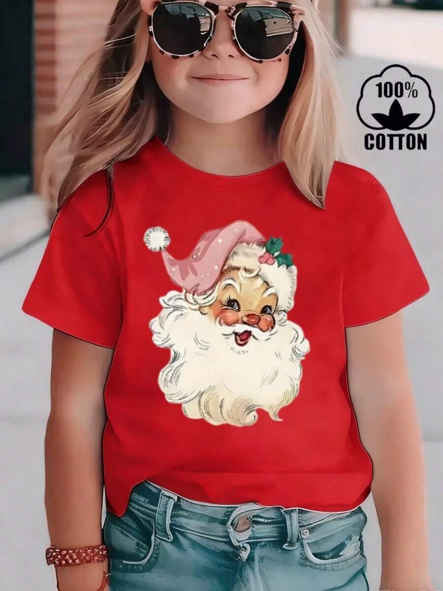 Young Girls T-Shirts - 紅色 - 查看 1