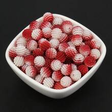 90 قطعة من الخرز الملون الدائري المتدرج المزيف الخاص بصنع المجوهرات DIY والإكسسوارات اليدوية - كرة بايبيري - مشاهدة 10