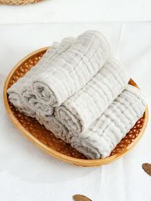 6 Pack Muslin Burp Cloths Muslin Cloths Large 20''x11'' Extra Soft And Absorbent Baby Burping Cloth - White/Pink/Deep Green - Multicolor - View 5