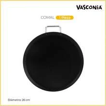 Comal con Antiadherente de Aluminio 26 cm – Color Negro - 1 - Ver 5