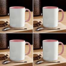 1/2/4pcs Personalized Photo Mugs [Hot Selling Gift] Photo Printed Mugs, Customized 2D Photo Mugs, Office Desk Mugs, Creative Coffee Cups, Creative Birthday/Anniversary/Valentine's Day Gifts - Multicolor - View 18