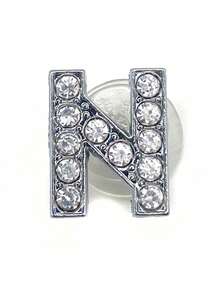 26 Letters Diy Bag Decor, Crystal Diamond Alloy Letters,Slipper Decorative Buckle,Suitable For Bogg Bags, Hollow Out Clogs, Tote Bags, Decorative Accessories, Customizable For Your Beach Tote Bags And Hollow Out Clogs, These Charming Decors Infuse Personalized Style And Vibrant Colors To Your Bogg Bags And Hollow Out Clogs, A Great Gift For Family, Friends, Or Loved Ones, Or Even A Christmas Gift.