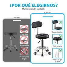 Silla moderna de estilo francés con respaldo reclinable manual, 1 unidad. Silla de comedor resistente de piel sintética, estructura robusta para restaurantes, cafeterías y hoteles. Fácil de limpiar, contemporánea, para uso comercial (compatible con suelos duros) - Negro - Ver 9