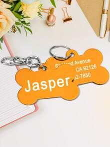 Placas de identificación personalizadas grabadas para mascotas, etiquetas de mascotas personalizadas, colgantes con nombre de collar de mascota personalizado, etiquetas de nombre lindas para gatos y perros, colgantes de etiqueta de perro personalizado, colgantes de identificación de mascota personalizada para gato y perro, colgantes de etiqueta de collar de mascota personalizado, ornamental, grabado, de acero inoxidable, elegante, de moda, colorido, vintage, lindo, contratado, lindo, único, personalizado, para aniversarios, para cumpleaños, vibraciones de vacaciones, decoración de otoño, diseño de mascotas juguetones, joyería de mascotas estética - Multicolor - Ver 16