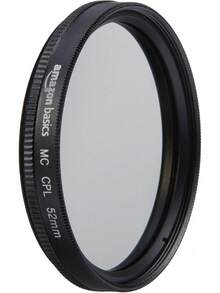 Basics - Filtro polarizador circular para lente de cámara, 52 mm - 67 mm - Ver 10