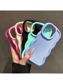 Funda protectora de teléfono con Coloridos Diseños De Estrellas,Disfruta La Vida Divertido Alegre Crema Pastel Diseño nuevo estuche de teléfono trapezoidal de cíclope,Antideslizante, resistente a caídas, elegante,regalo de moda minimalista interesante para hombres y mujeres, adecuado para  16/15/15Pro/15ProMax/14/13/12/11/XsMAX,  17,  Max Series, A14/A15/S23 Ultra/A50/A12/A32/A52/A72/A51/A21S/A13/A14/S22 Ultra/S23/A33/A53/S20 FE diseño creativo y de moda para hombres y mujeres - Verde claro - Ver 7