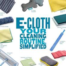 E-Cloth Stainless Steel Cleaning Kit, Microfiber Stainless Steel Cleaner For A Spotless Shine Home Appliances Including Oven, Stove And Refrigerators, Washable And Reusable, 100 Wash Promise - ColorB - 查看 7