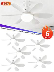 Ceiling Fans - 50W (6 pièces) - Voir 1