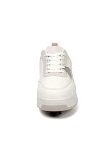 Giày trượt patin tự động 4 bánh có nút bấm cho bé trai và bé gái, giày thể thao trẻ em mới có phanh, giày trượt patin bốn bánh bằng da PU nhẹ và bền có bánh xe có thể tháo rời, giày trượt patin 2 trong 1, giày mọi mùa - Nhiều màu - Xem 8