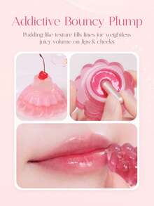 Dasique Holiday Essential Jelly Lip Balm - Christmas Gifts For Women | Deep Nourishment Reduces Lip Lines Non-Sticky Makeup Moisturizing Balm Lipstick Winter Care Make Up Rose Girl Best Color Charm Vibe Back To School Make Up Gifts For Women Christmas Gifts, Wedding Dress For Bride, Summer, Valentines, Vacation, Valentine's Day - #04 Pink Bubble - 查看 5