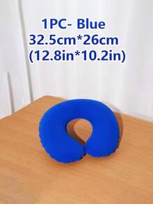 1pc Travel Pillow Neck Pillow Airplane Pillow Travel Car Home Office Travel Neck Flight Pillow Snap Button With Soft Cover, U Shaped Neck Pillow Portable Student Adult Pillow Pad, Supports Neck And Protects Cervical Vertebrae While Studying Or Riding In Car, Office Or Other Travel - Multicolor - View 23