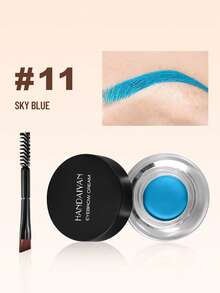 HANDAIYAN Waterproof Long-Lasting Eyebrow Gel, No Clumping Or Smudging, Creates Perfect Defined Brows. Suitable For Party Makeup, Halloween, Back To School, And Daily Campus Makeup. Also Suitable For Graduation Season, Autumn, Winter, Y2K Fashion, Women's Makeup, Cosmetics, Parties, Beach Trips, Camping, Outdoor Activities, School, Campus Travel, Holidays, Decorations, Gifts, Rose Girl Cosplay, To Showcase The Best Color, Charm And Atmosphere. - Nhiều màu - Xem 13