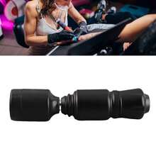 Kit completo para principiantes con máquina de tatuaje inalámbrica Rotatoria, kit de máquina de tatuaje rotatoria inalámbrica Kit de máquina de tatuaje profesional con cartucho de 3,5 mm Liner Shader Recargable con 10 tintas de colores, ajustable de 5 a 12 V, proporciona entre 3 y 6 horas de uso continuo dependiendo de la configuración. - Negro - Ver 3