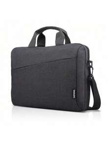 Lenovo T210 Laptop Briefcase, Water-Resistant Fabric, Shock-Absorbing Padding, Zipper Front Pocket, Large Capacity Fits 16-Inch Laptop - Black - View 6