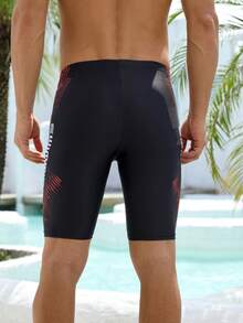 Bañador de verano de secado rápido para hombre, talla grande, para playa o piscina - Rojo - Ver 3