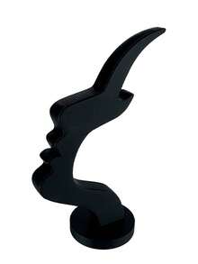 1pc 3D Printed Abstract Face Eyeglasses Holder, Creative Bar-Style Eyewear Stand, Fashionable Home Decor, Perfect For Organizing Headphones, Keys, Game Controllers And More, Unique Decorative Piece For Modern Living Space - Multicolor - View 11