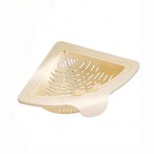 Cesta de drenaje magnética para fregadero, cesta triangular para drenaje de frutas y verduras, filtro colector de residuos de alimentos, organizador de almacenamiento de cocina UJSN - Blanco - Ver 11