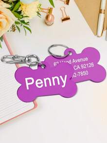 Placas de identificación personalizadas grabadas para mascotas, etiquetas de mascotas personalizadas, colgantes con nombre de collar de mascota personalizado, etiquetas de nombre lindas para gatos y perros, colgantes de etiqueta de perro personalizado, colgantes de identificación de mascota personalizada para gato y perro, colgantes de etiqueta de collar de mascota personalizado, ornamental, grabado, de acero inoxidable, elegante, de moda, colorido, vintage, lindo, contratado, lindo, único, personalizado, para aniversarios, para cumpleaños, vibraciones de vacaciones, decoración de otoño, diseño de mascotas juguetones, joyería de mascotas estética - Multicolor - Ver 22
